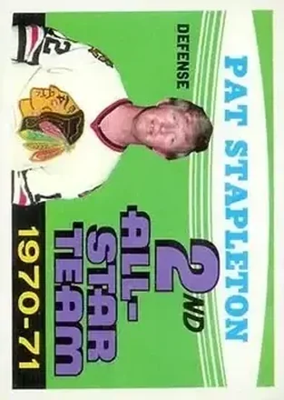 1971-72 O-Pee-Chee #258 Pat Stapleton