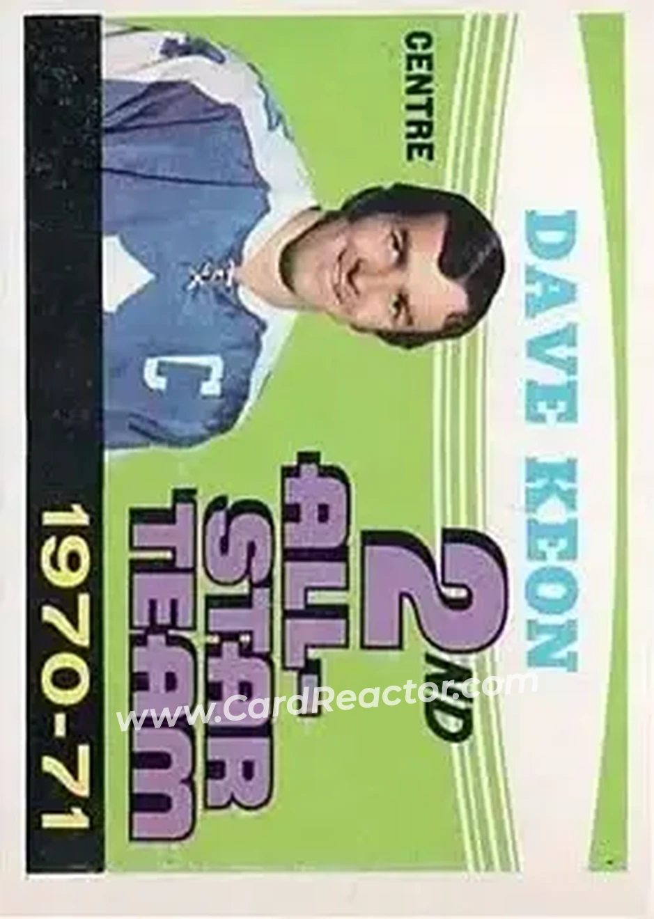 1971-72 O-Pee-Chee #259 Dave Keon