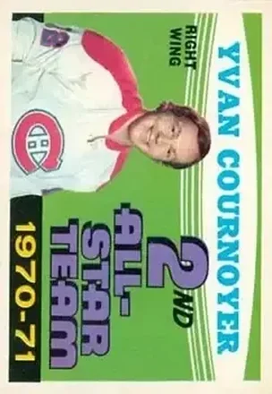 1971-72 O-Pee-Chee #260 Yvan Cournoyer