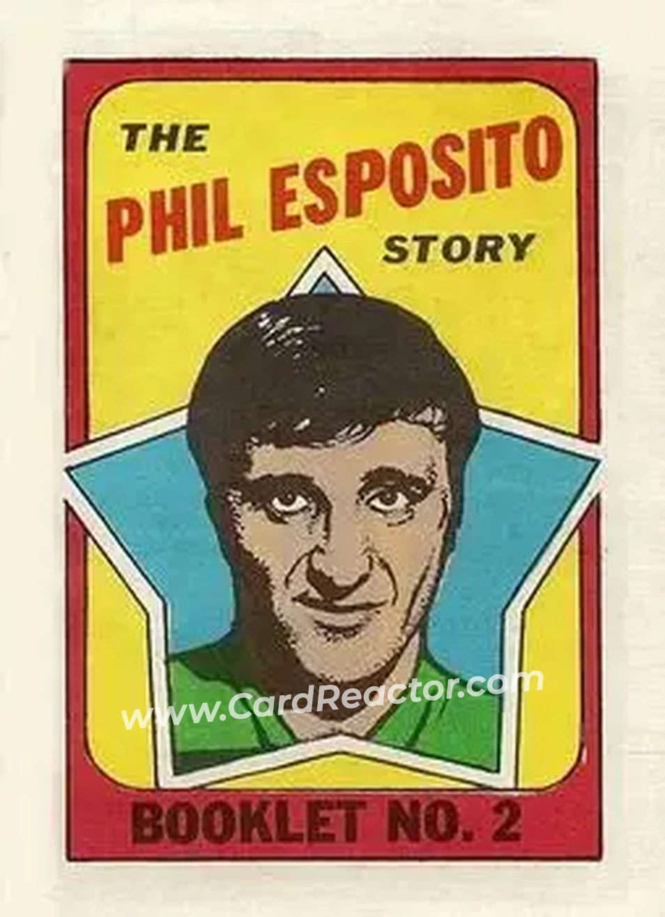 1971-72 O-Pee-Chee #2 Booklets Phil Esposito