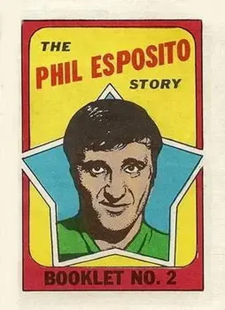 1971-72 O-Pee-Chee #2 Booklets Phil Esposito