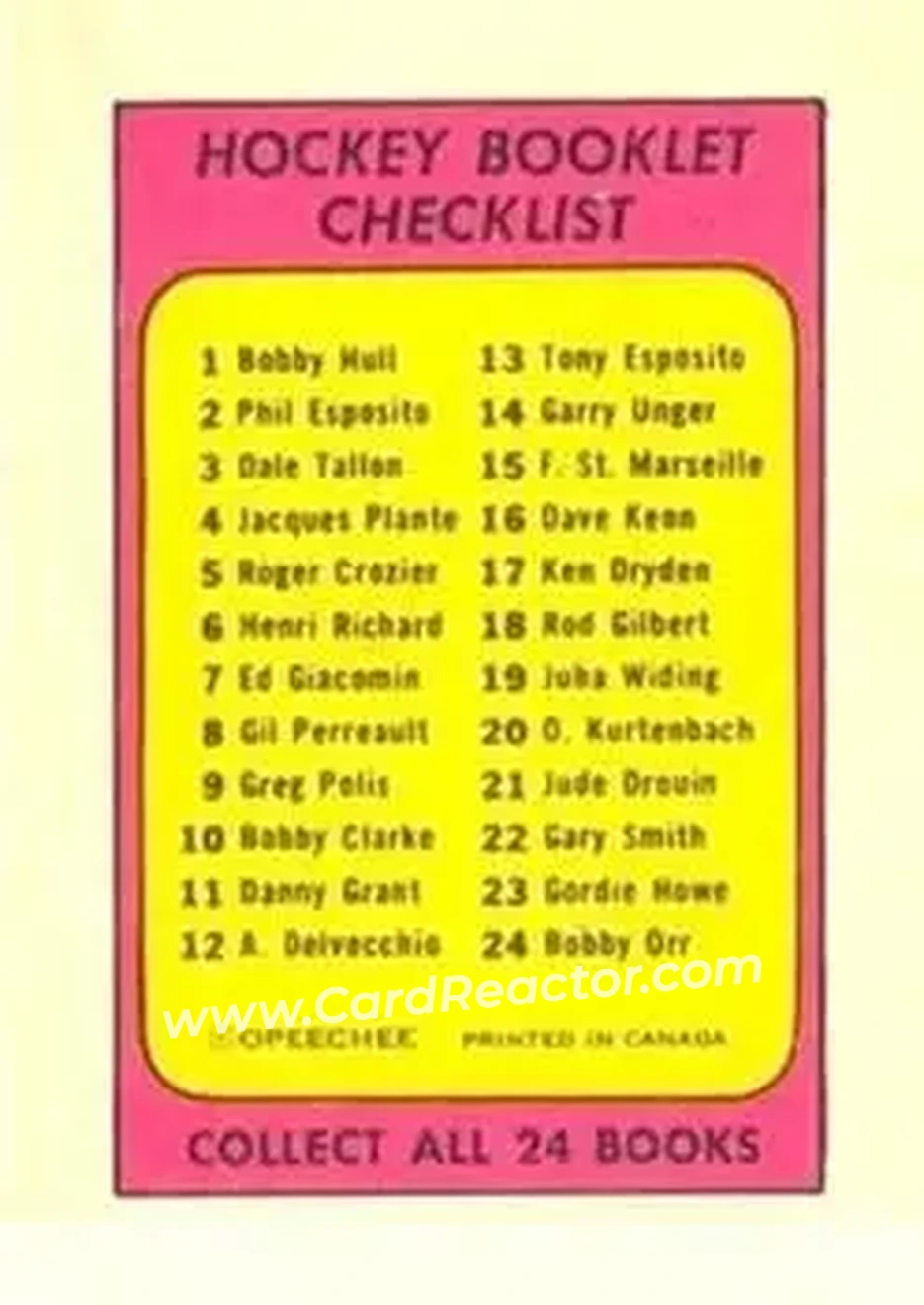 Back of Frank St. Marseille