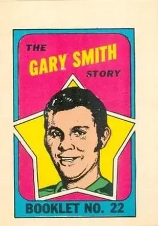 1971-72 O-Pee-Chee #22 Booklets Gary Smith