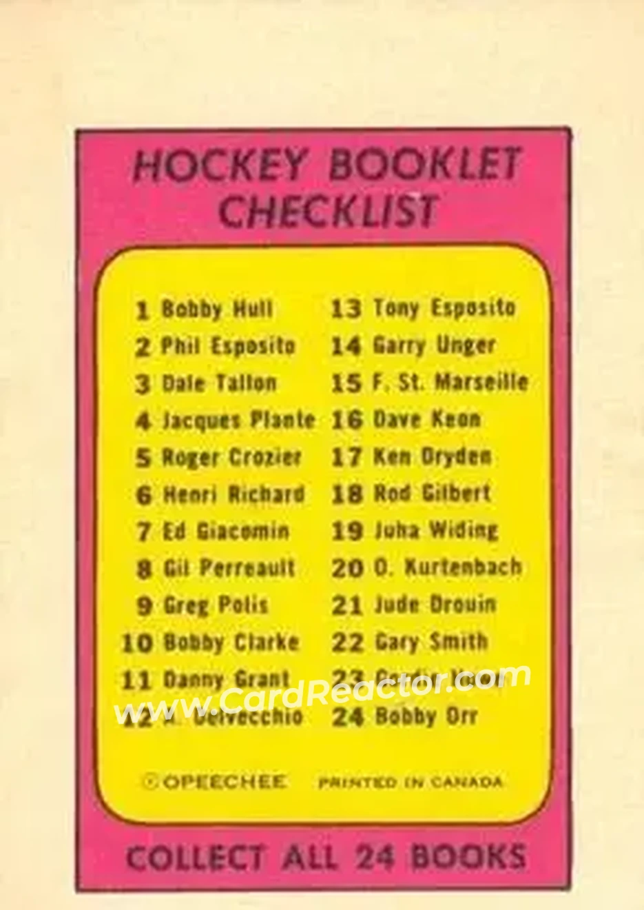 Back of Gordie Howe
