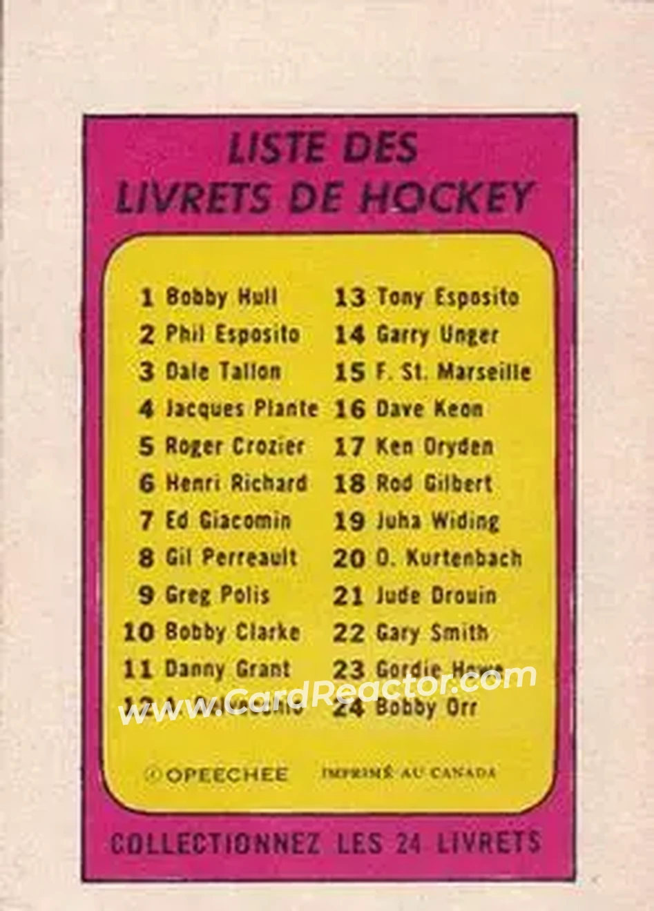 Back of Henri Richard
