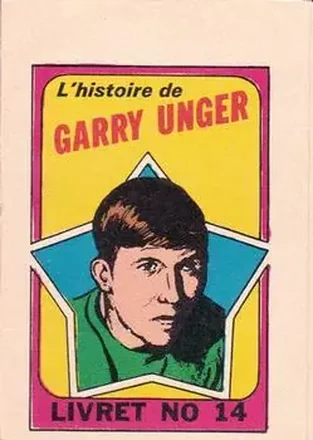 1971-72 O-Pee-Chee #14 Booklets French Garry Unger