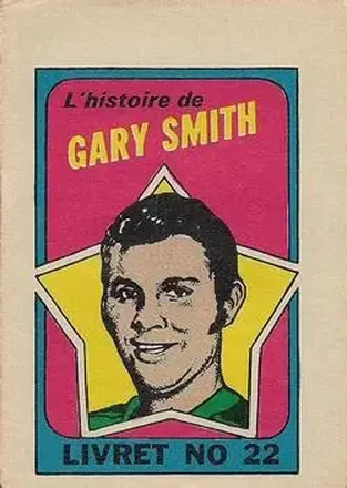 1971-72 O-Pee-Chee #22 Booklets French Gary Smith
