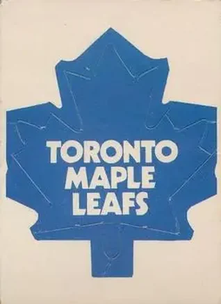 1971-72 O-Pee-Chee #NNO Team Crests Card #NNO