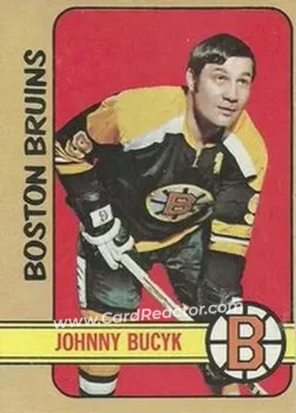 1972-73 O-Pee-Chee #1 Johnny Bucyk