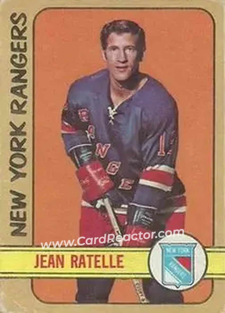 1972-73 O-Pee-Chee #12 Jean Ratelle