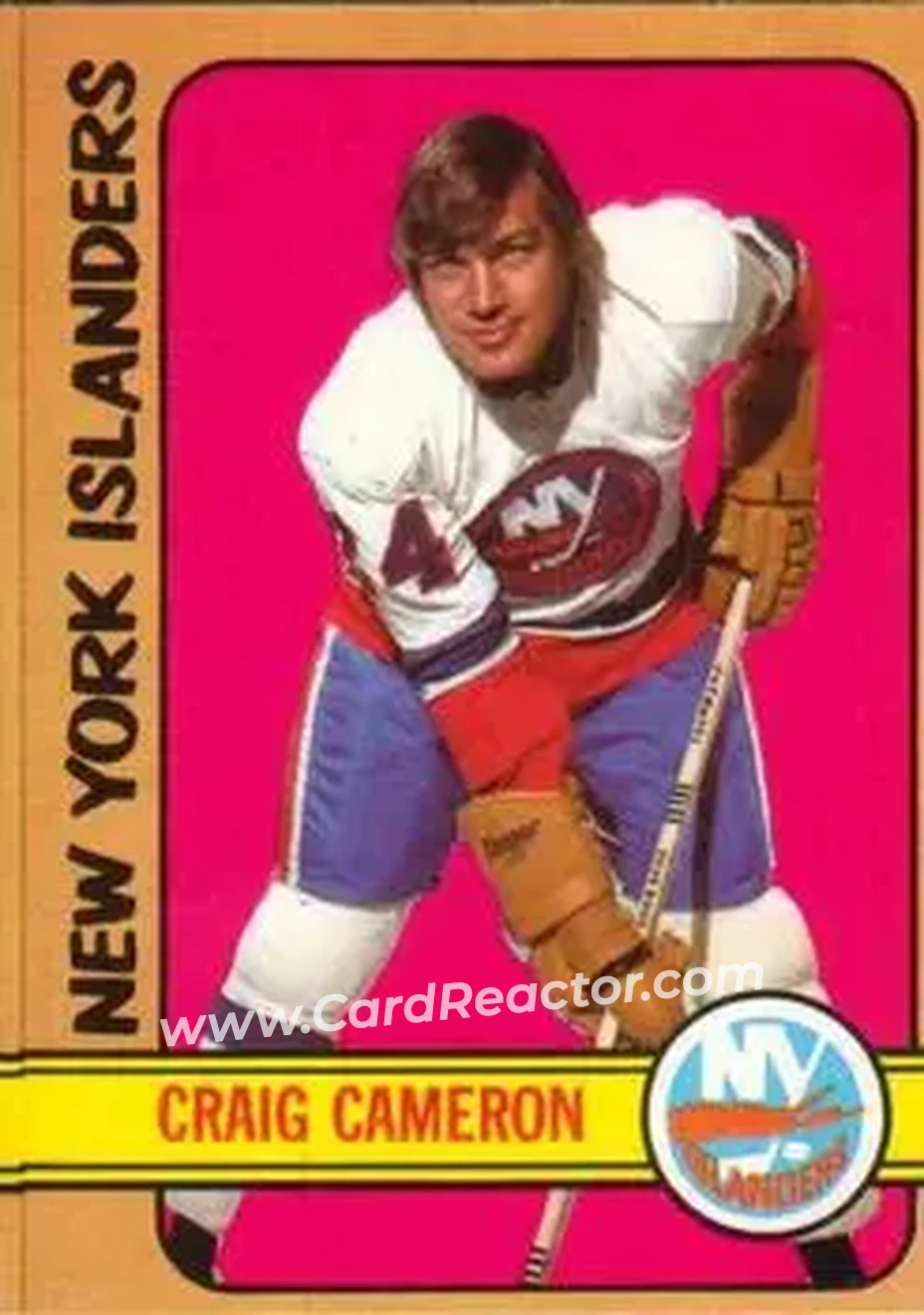 Front of Craig Cameron