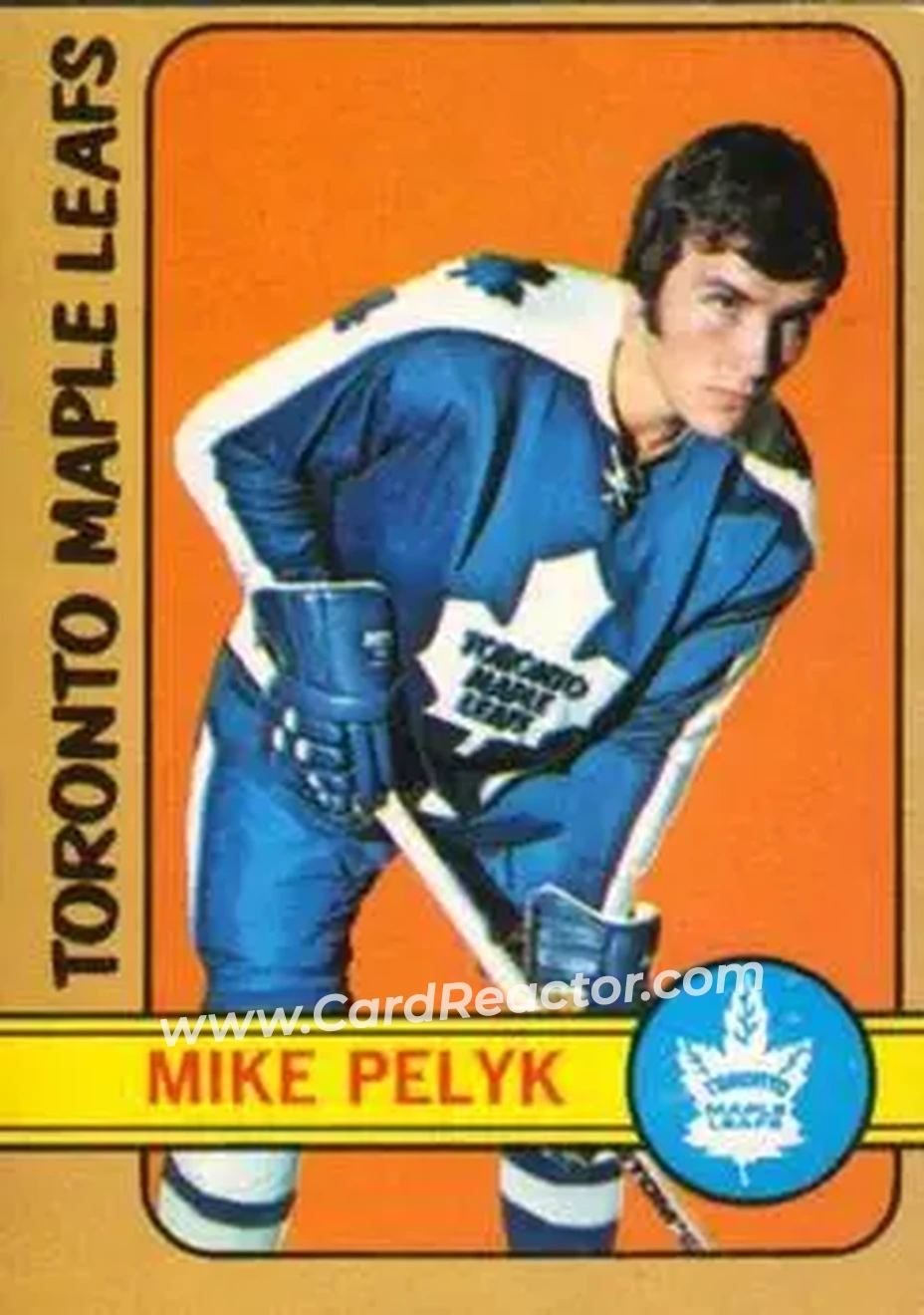 1972-73 O-Pee-Chee #17 Mike Pelyk