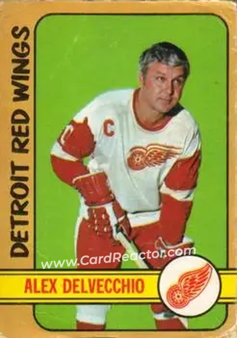 1972-73 O-Pee-Chee #26 Alex Delvecchio