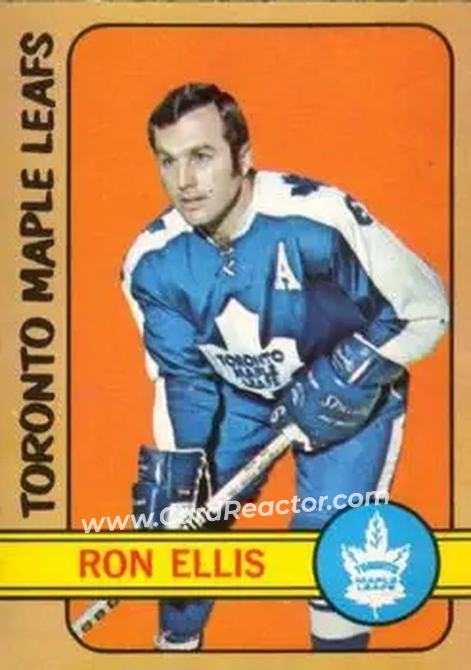 Front of Ron Ellis