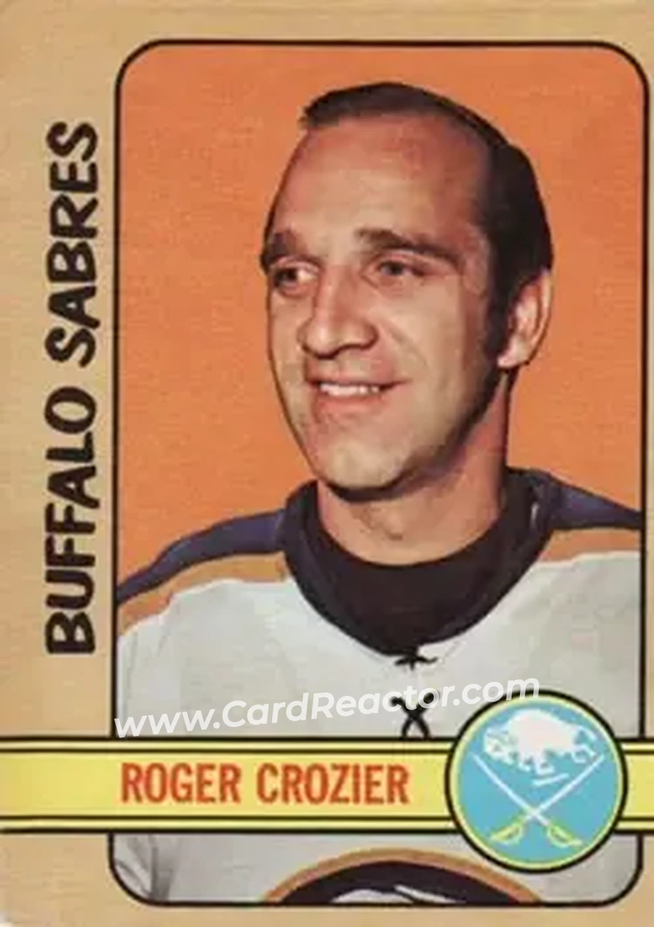1972-73 O-Pee-Chee #50 Roger Crozier