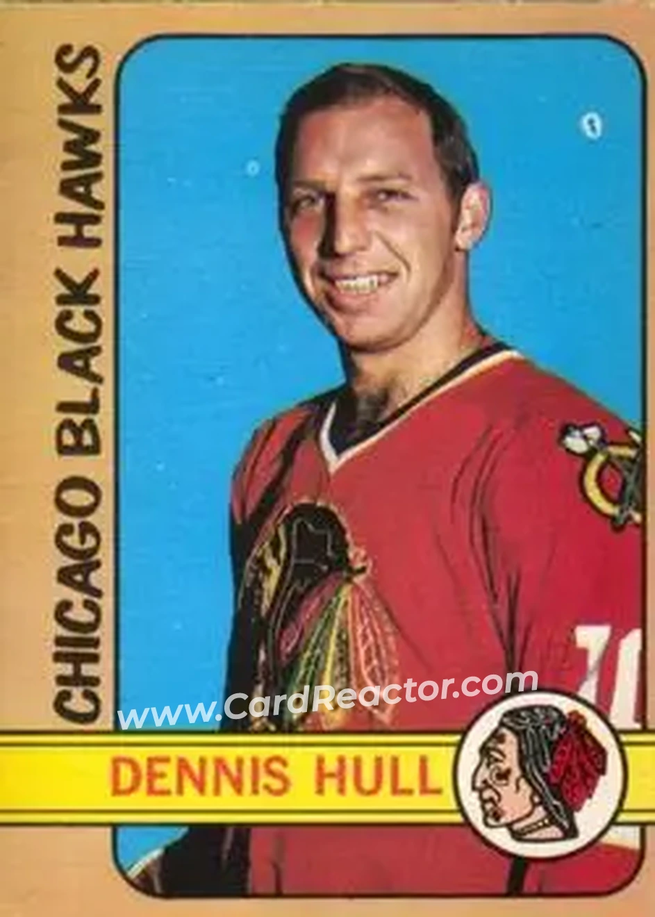 1972-73 O-Pee-Chee #52 Dennis Hull