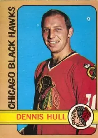 1972-73 O-Pee-Chee #52 Dennis Hull