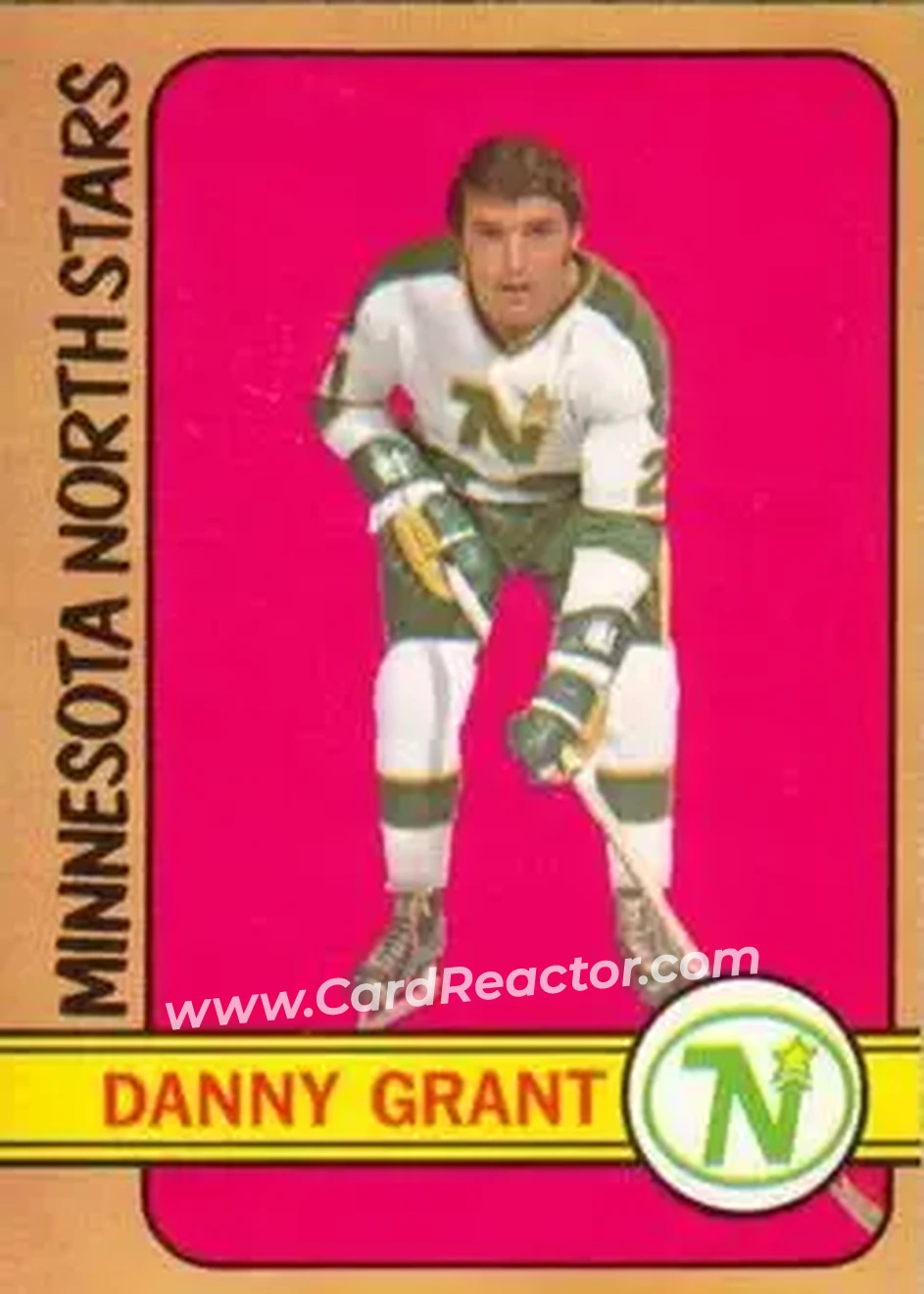 1972-73 O-Pee-Chee #57 Danny Grant