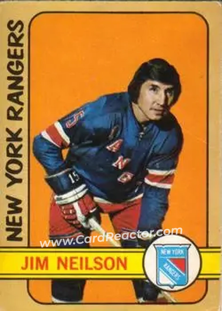 1972-73 O-Pee-Chee #60 Jim Neilson