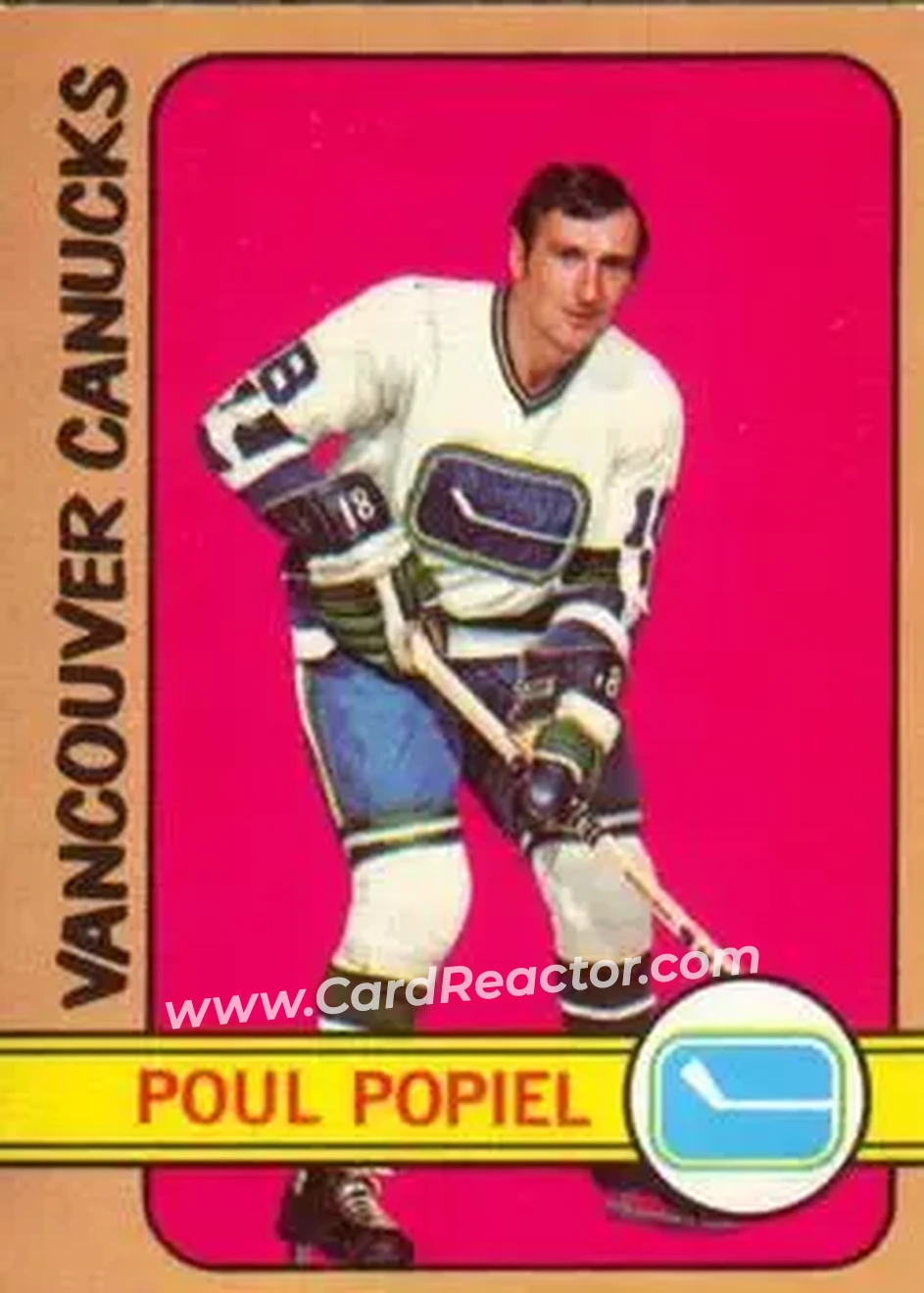 1972-73 O-Pee-Chee #67 Poul Popiel