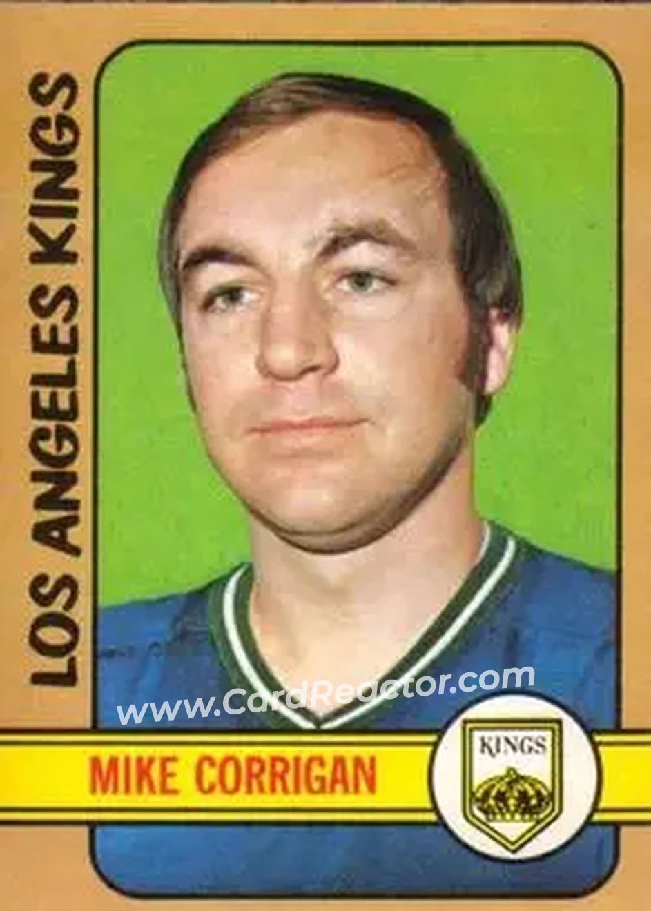 1972-73 O-Pee-Chee #74 Mike Corrigan