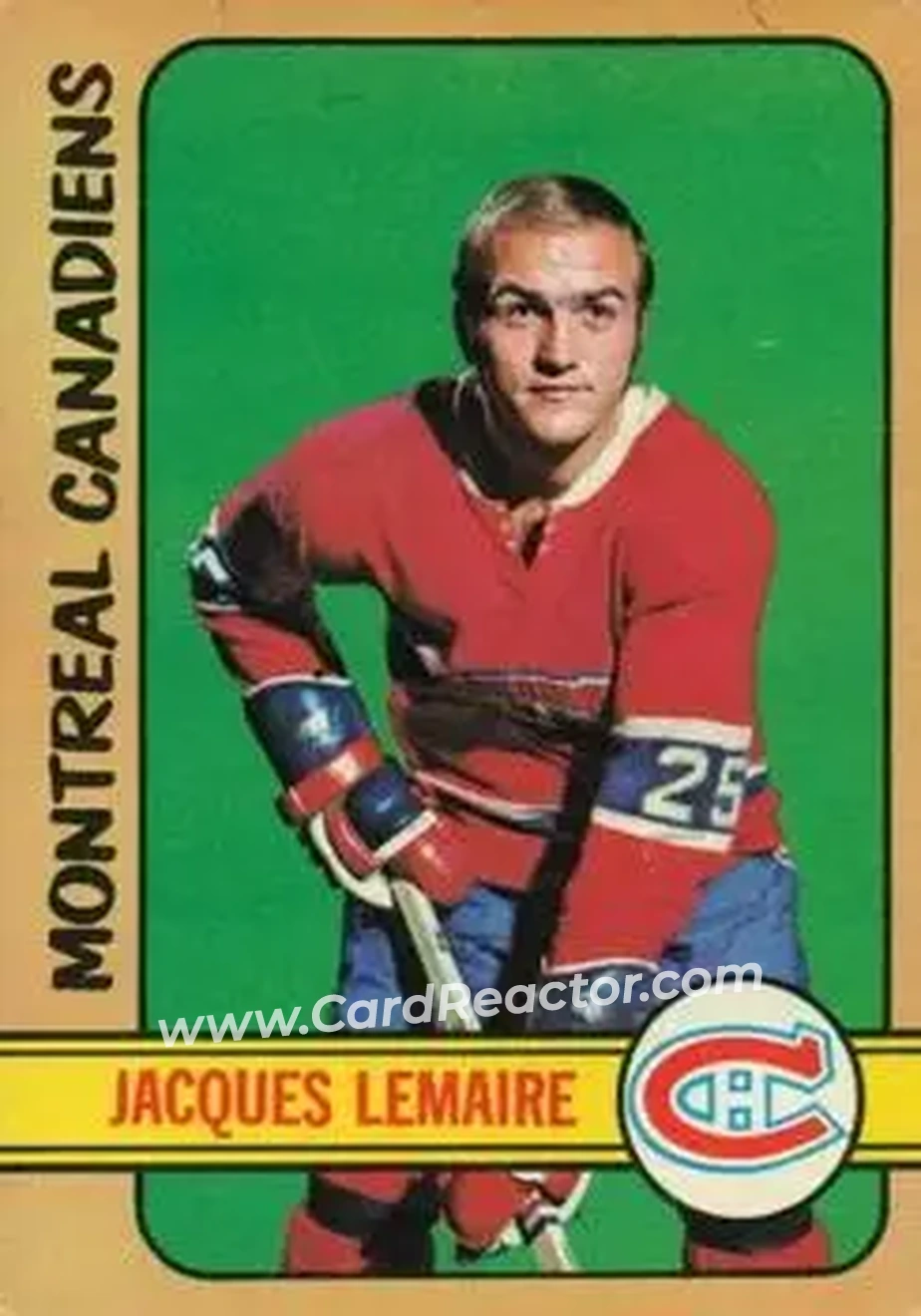 1972-73 O-Pee-Chee #77 Jacques Lemaire