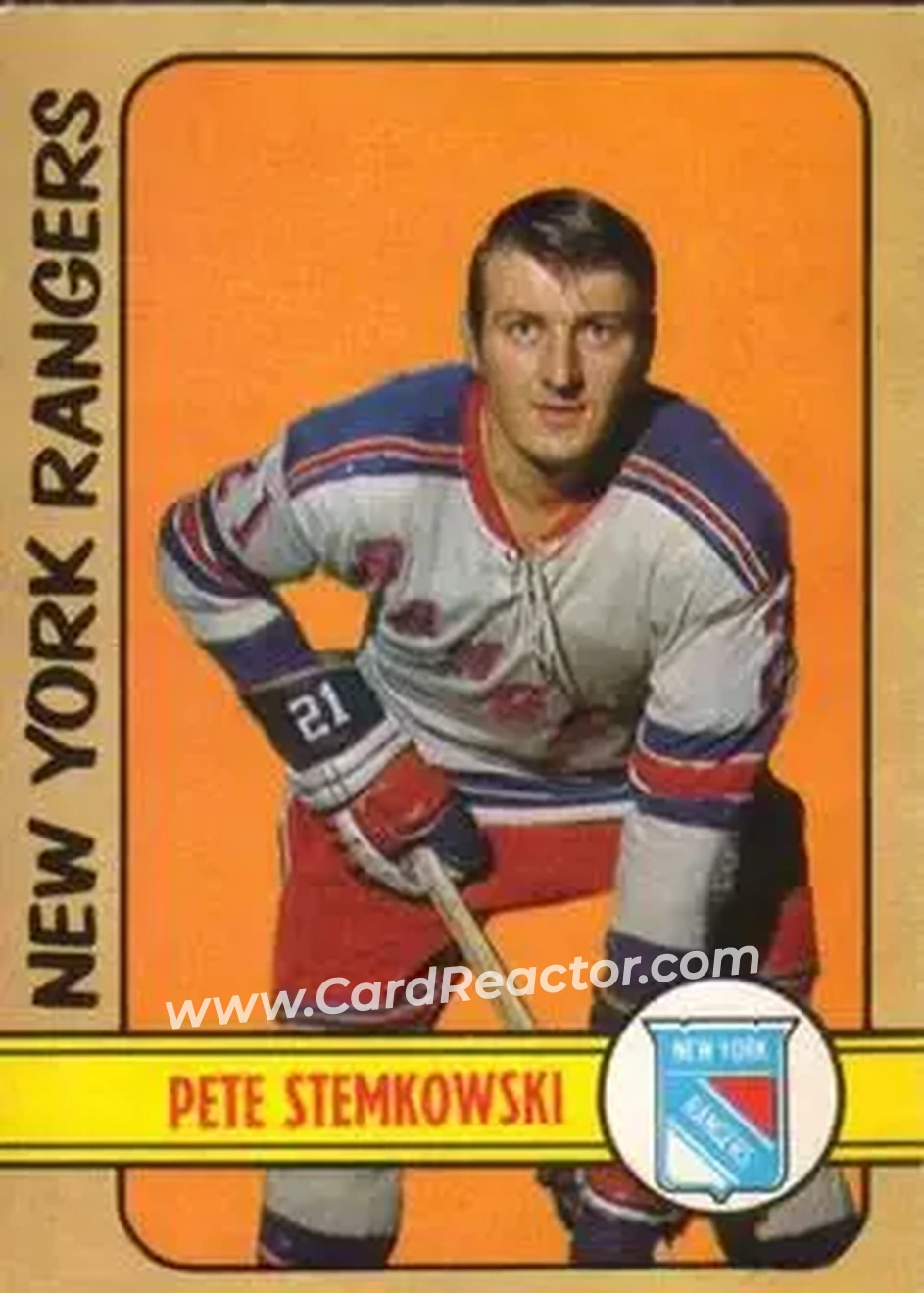 1972-73 O-Pee-Chee #78 Pete Stemkowski