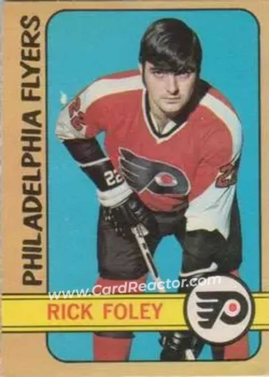 Front of Rick Foley
