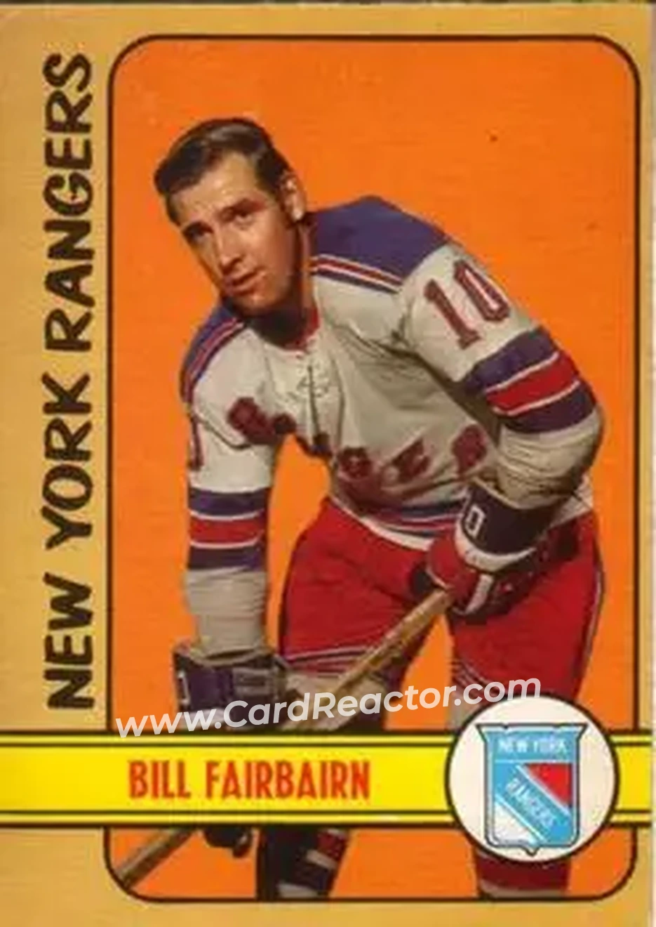 Front of Bill Fairbairn