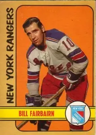 1972-73 O-Pee-Chee #87 Bill Fairbairn