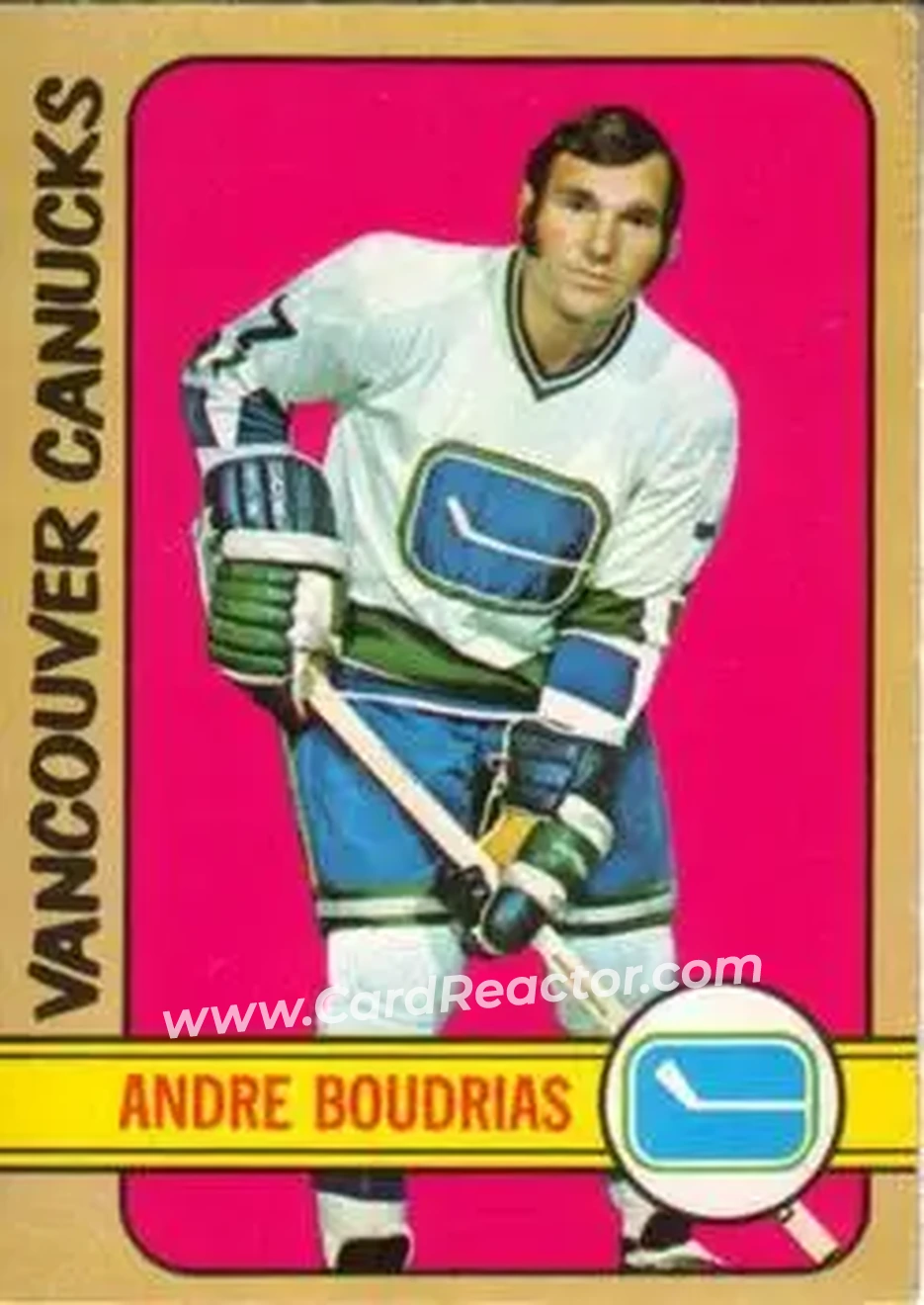 1972-73 O-Pee-Chee #93 Andre Boudrias