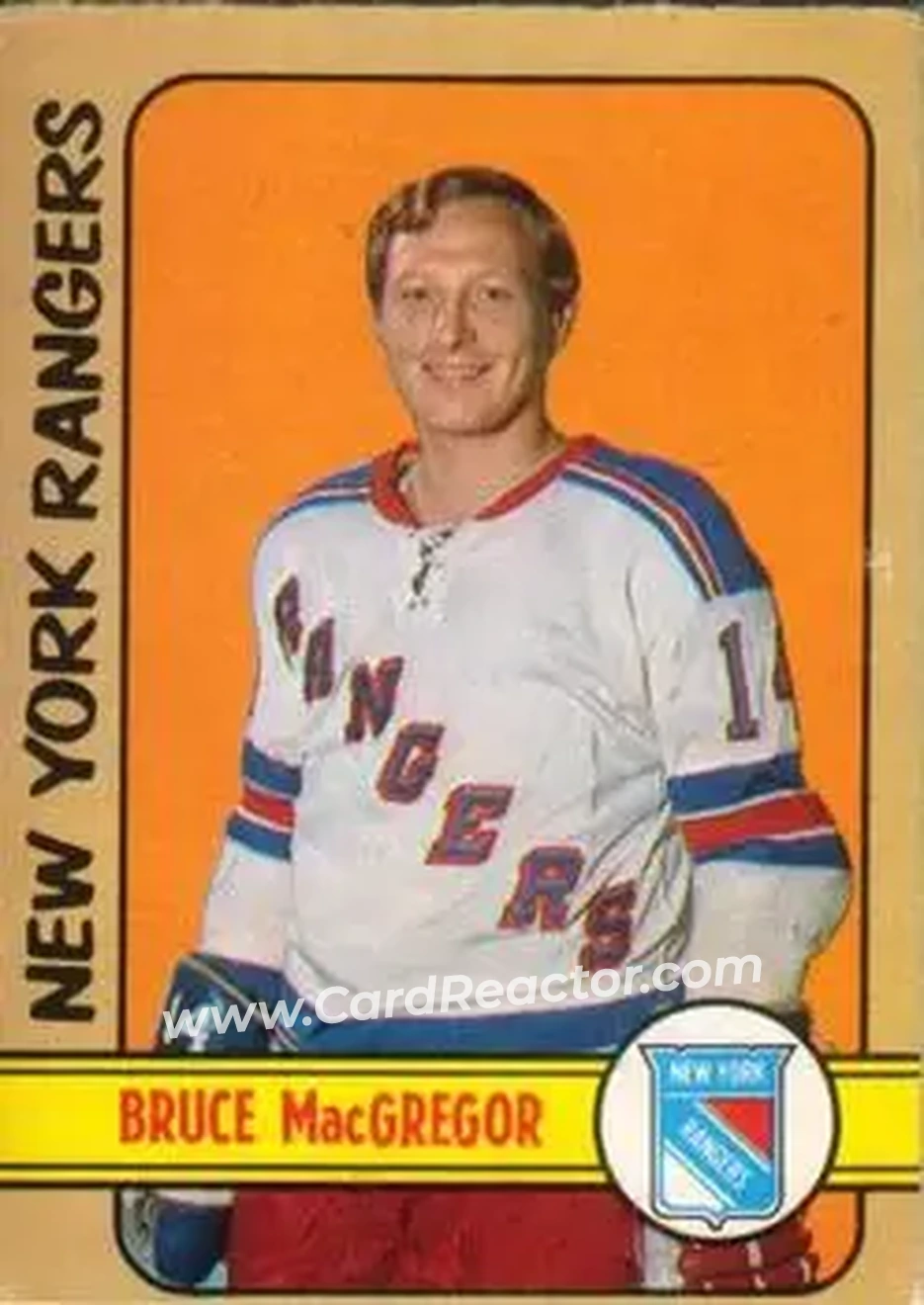1972-73 O-Pee-Chee #103 Bruce MacGregor