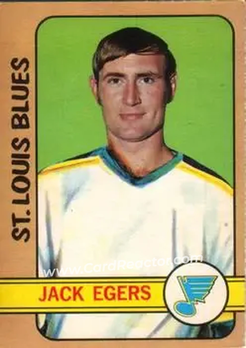 Front of Jack Egers