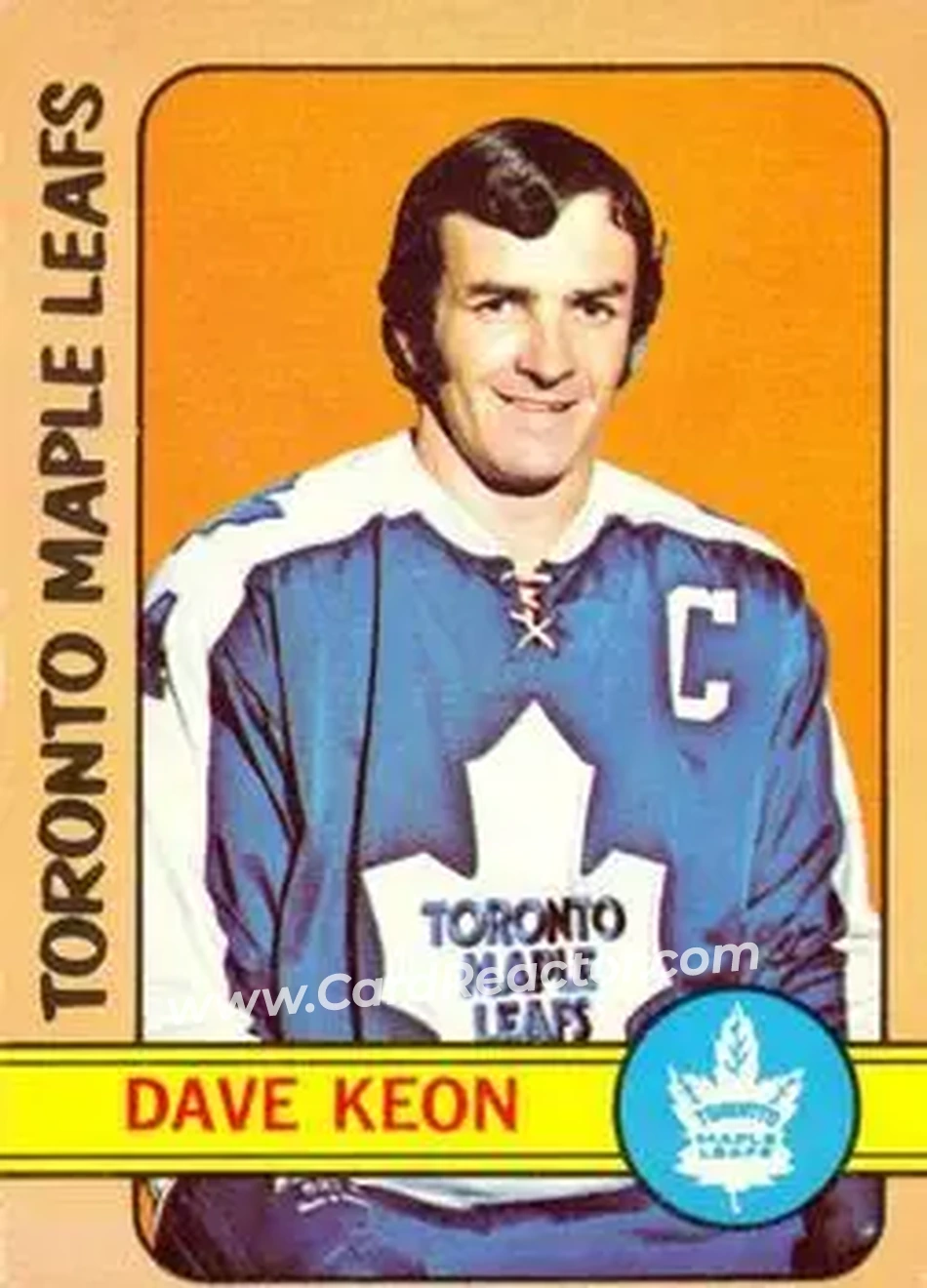 1972-73 O-Pee-Chee #108 Dave Keon