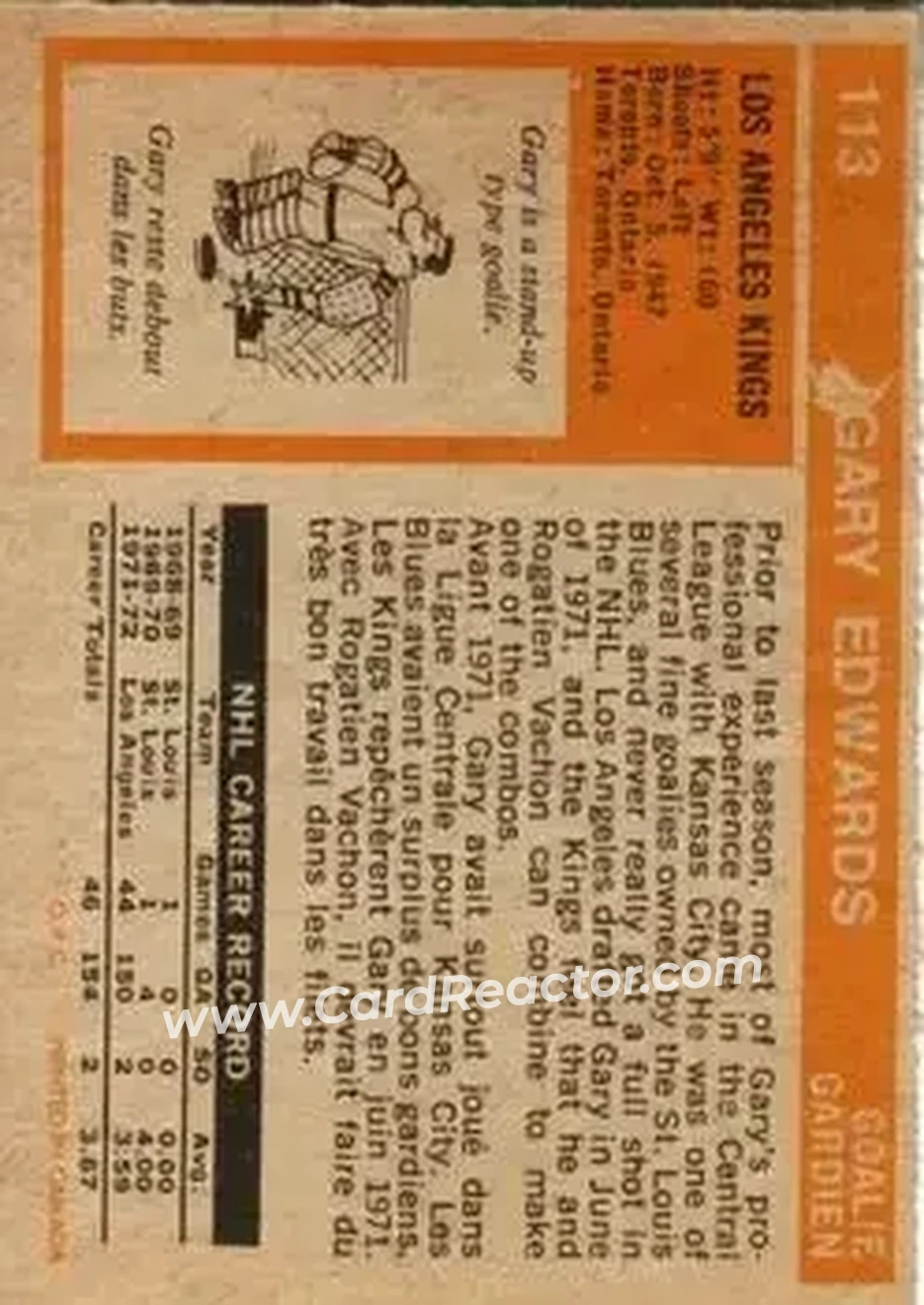 Back of Gary Edwards
