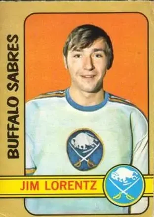 1972-73 O-Pee-Chee #116 Jim Lorentz