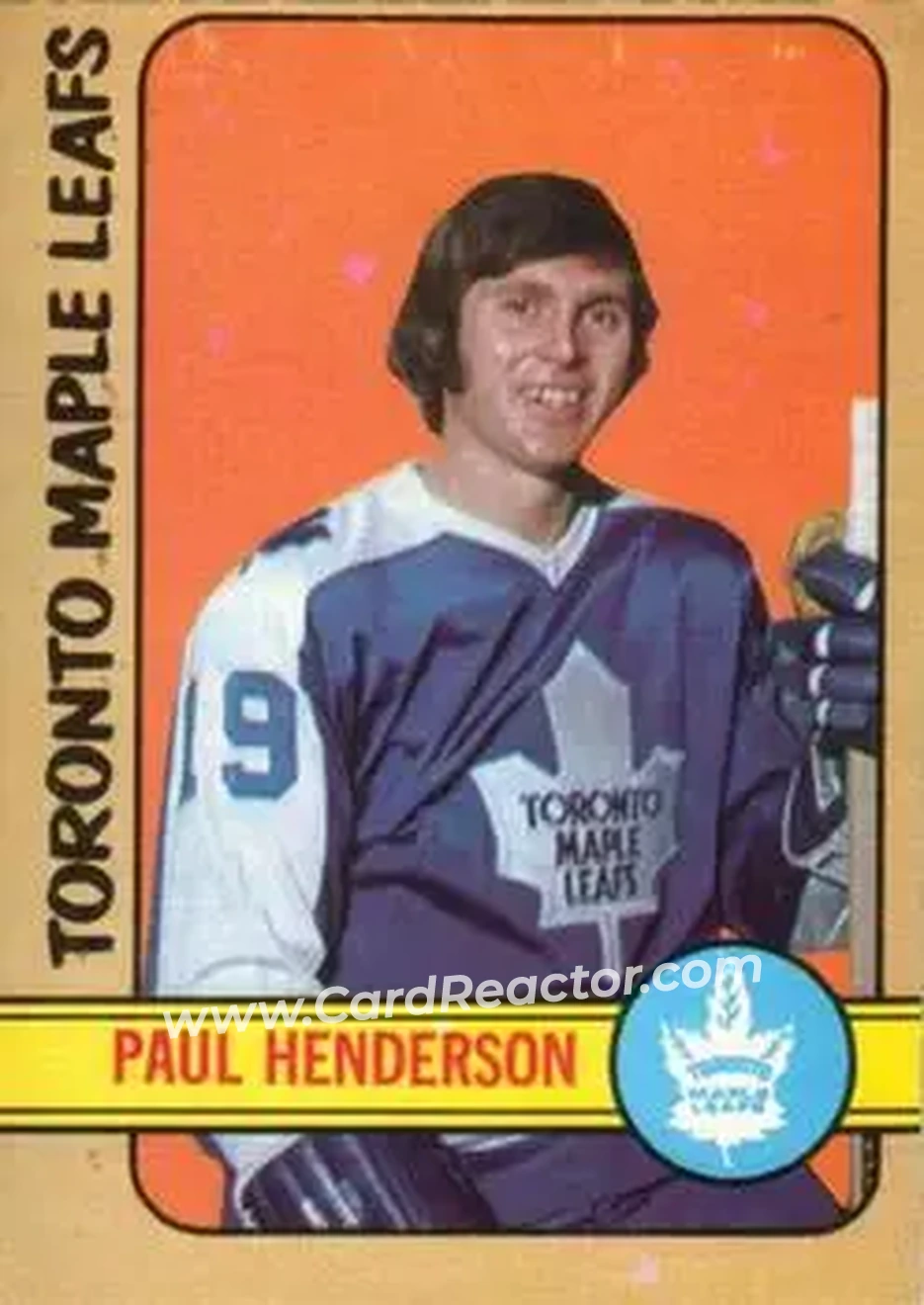 1972-73 O-Pee-Chee #126 Paul Henderson