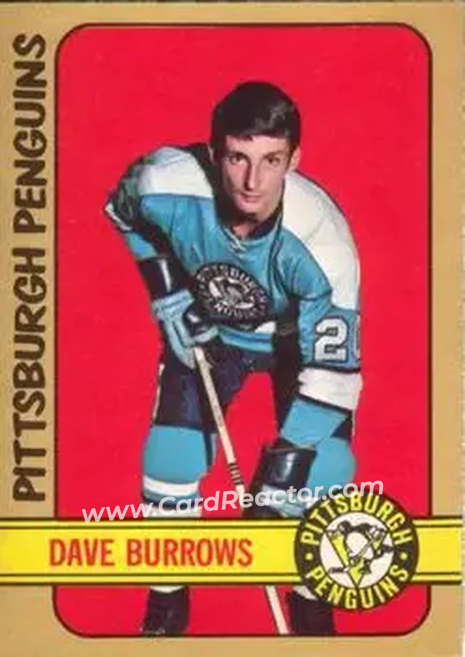 Front of Dave Burrows