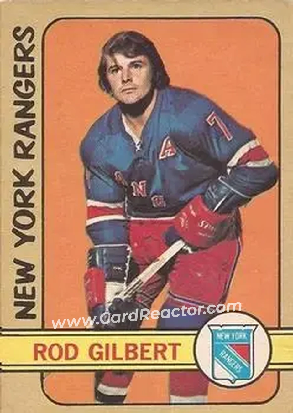 1972-73 O-Pee-Chee #153 Rod Gilbert