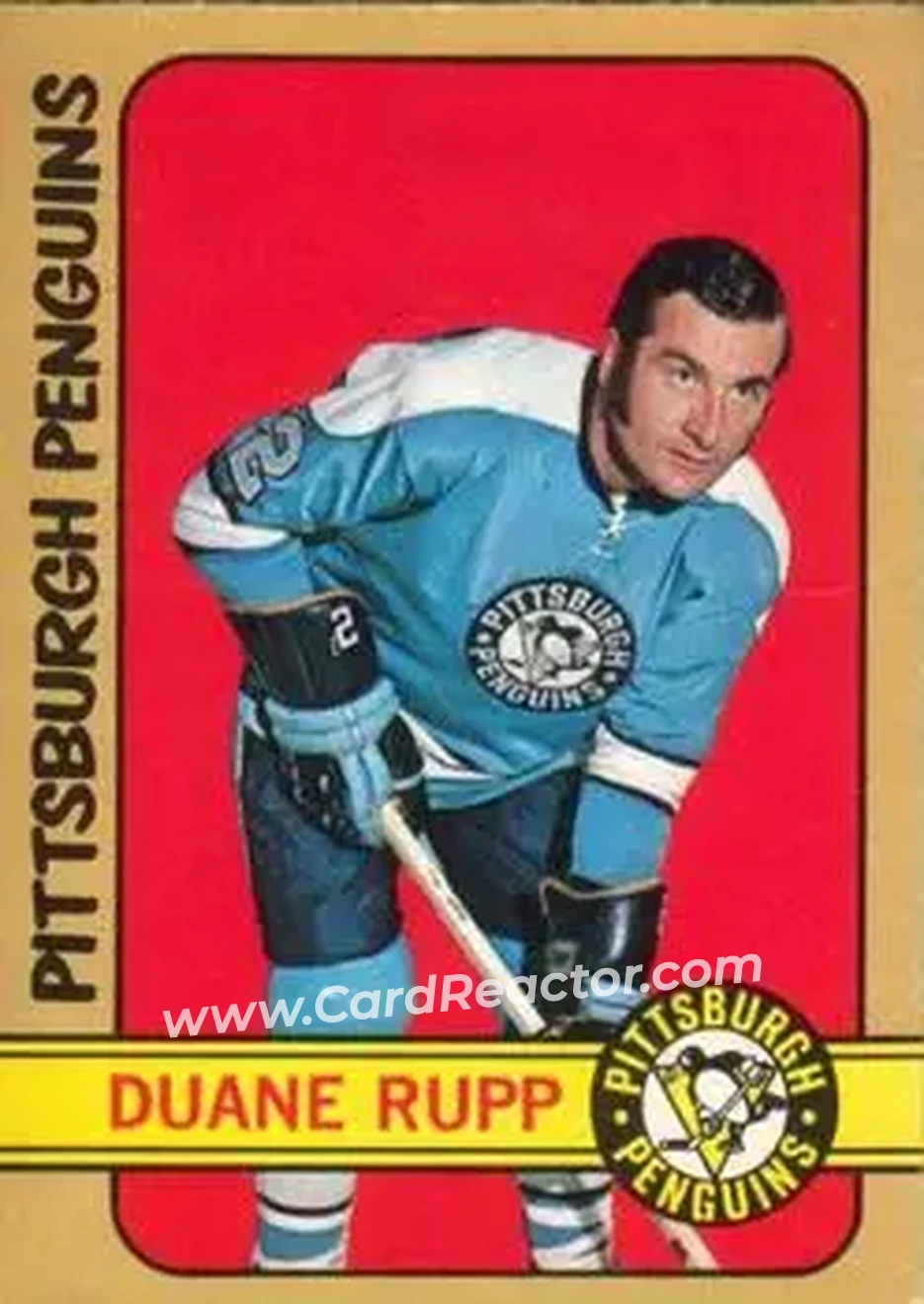 1972-73 O-Pee-Chee #154 Duane Rupp
