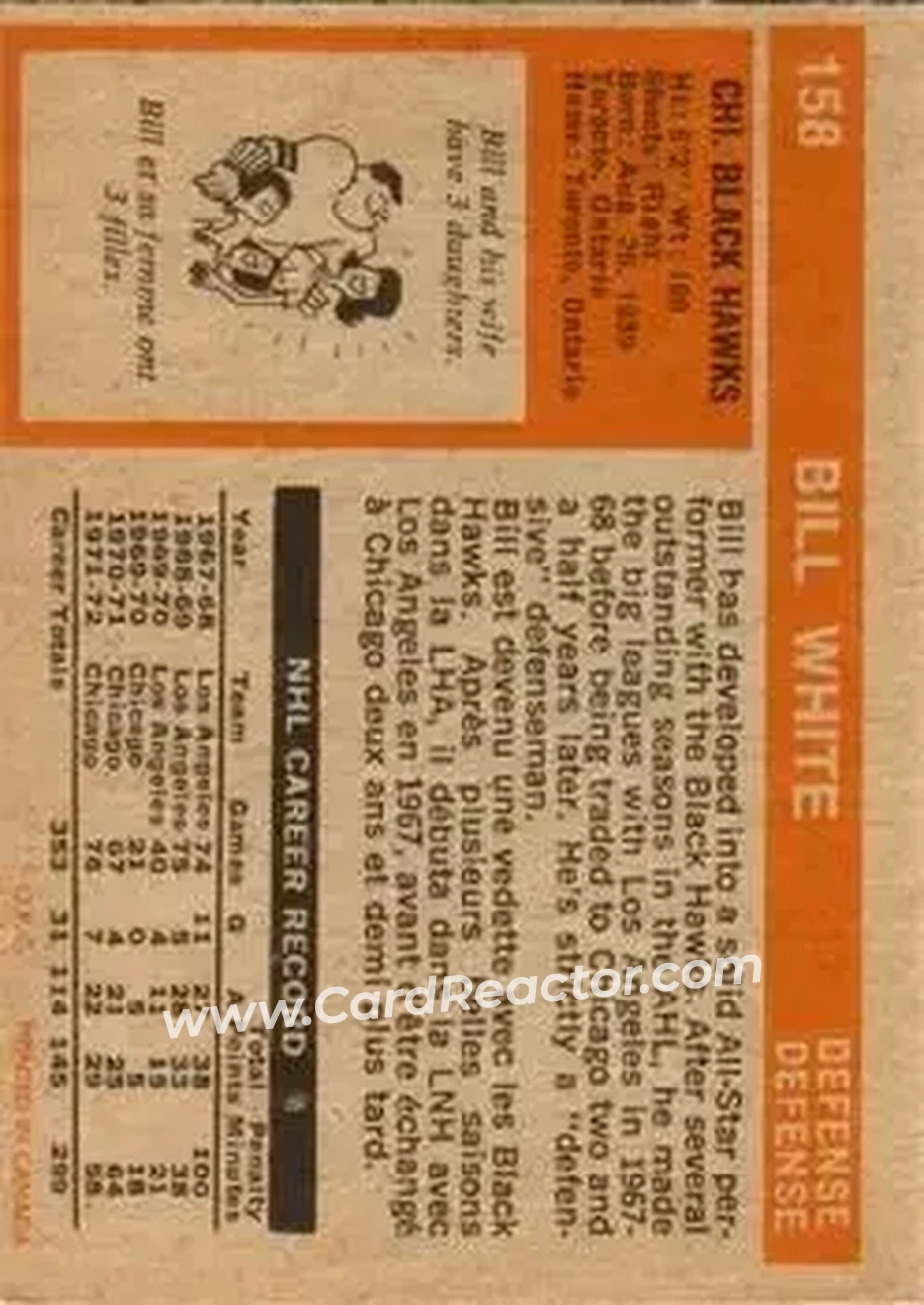 Back of Bill White