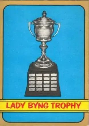 1972-73 O-Pee-Chee #168 Lady Byng Trophy