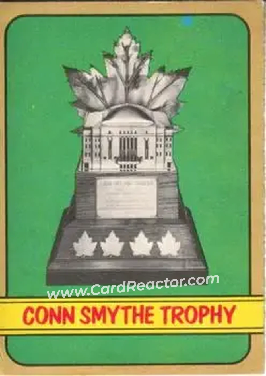 Front of Conn Smythe Trophy