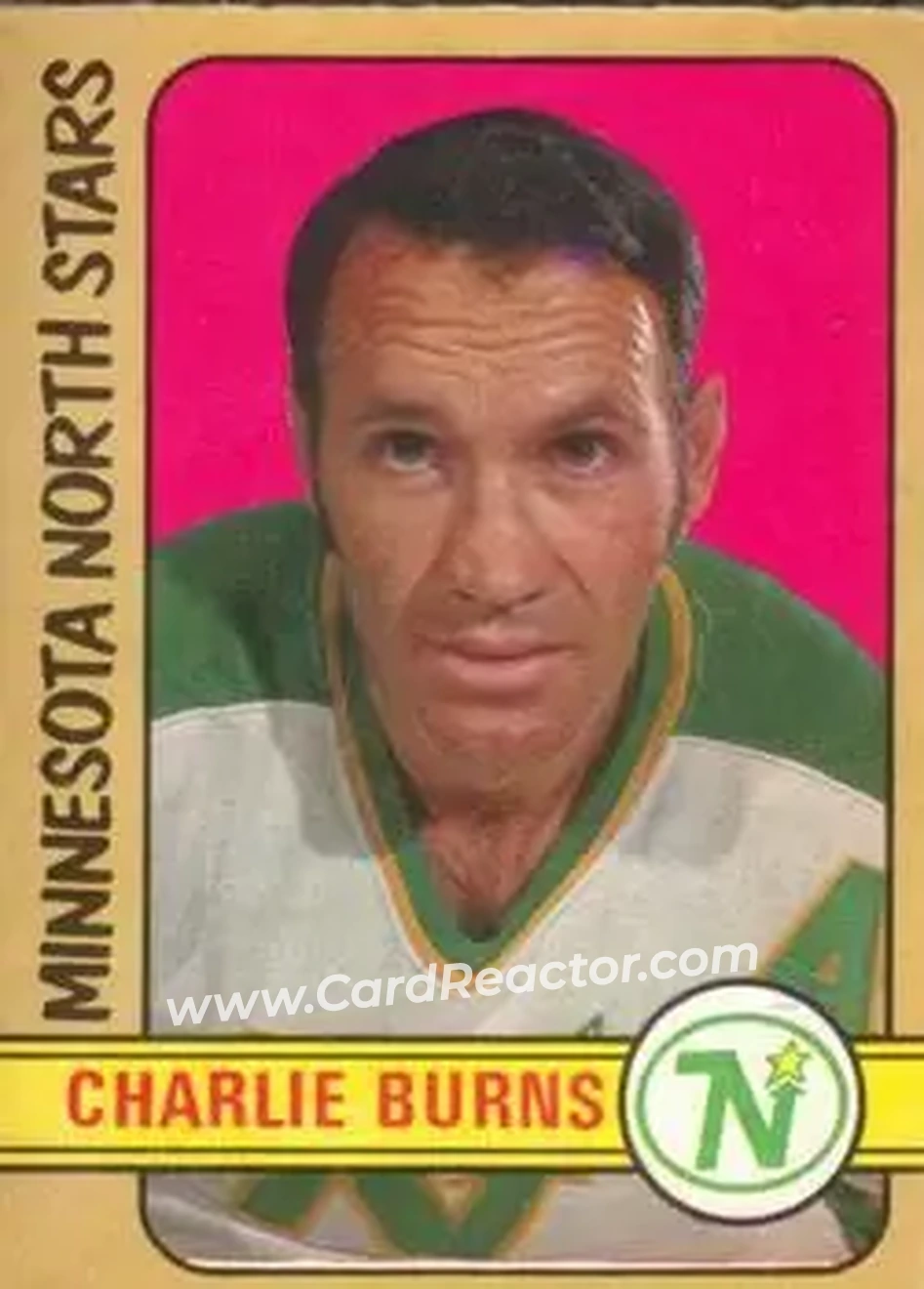 1972-73 O-Pee-Chee #178 Charlie Burns