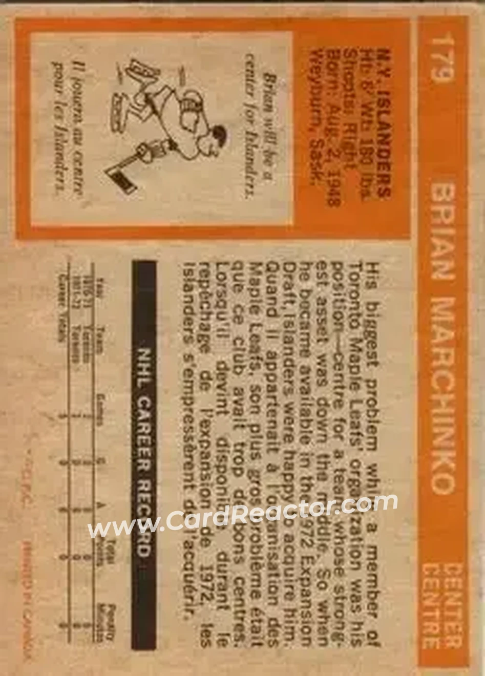 Back of Brian Marchinko