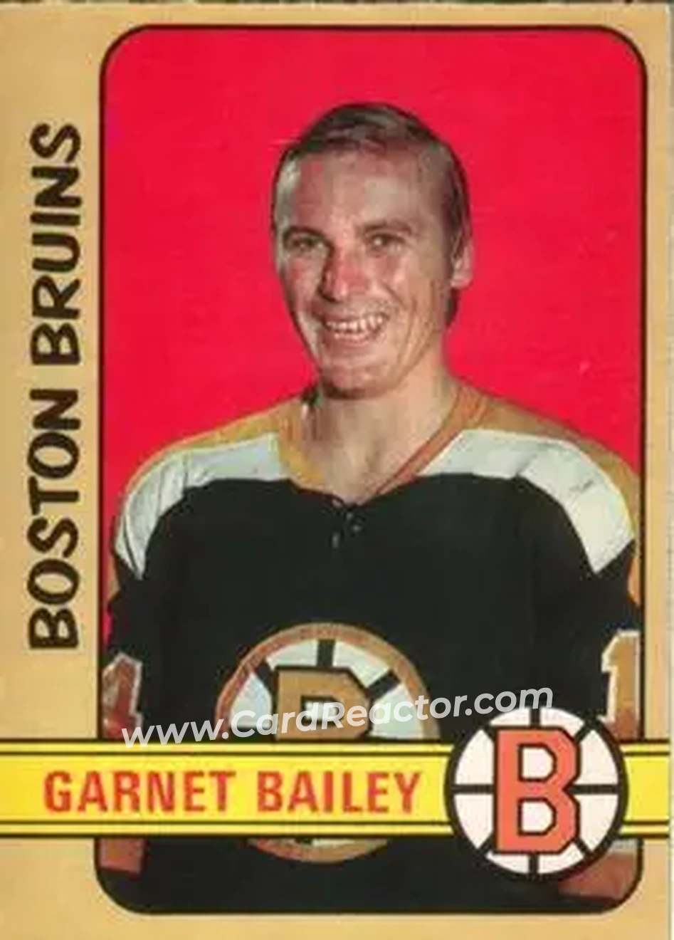 Front of Garnet Bailey