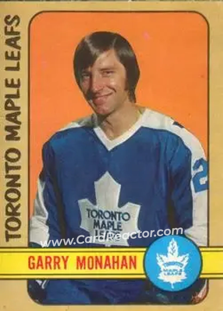 1972-73 O-Pee-Chee #207 Garry Monahan