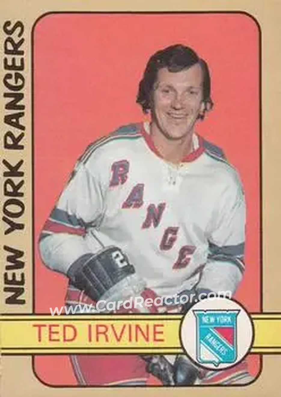 1972-73 O-Pee-Chee #212 Ted Irvine