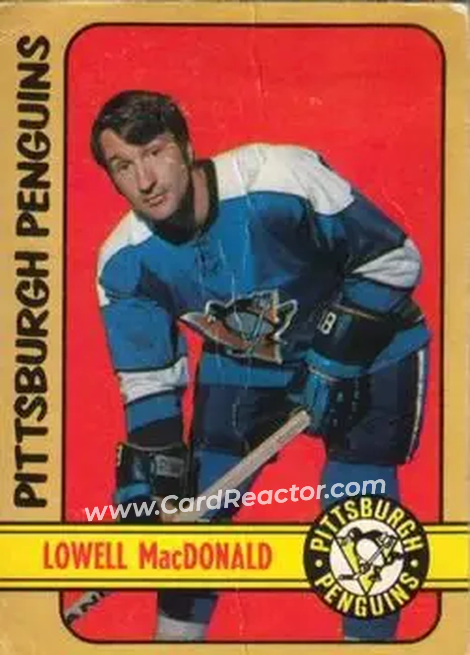 1972-73 O-Pee-Chee #214 Lowell MacDonald