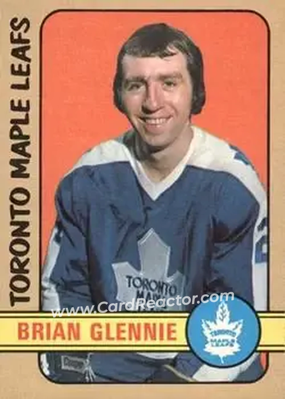 1972-73 O-Pee-Chee #216 Brian Glennie
